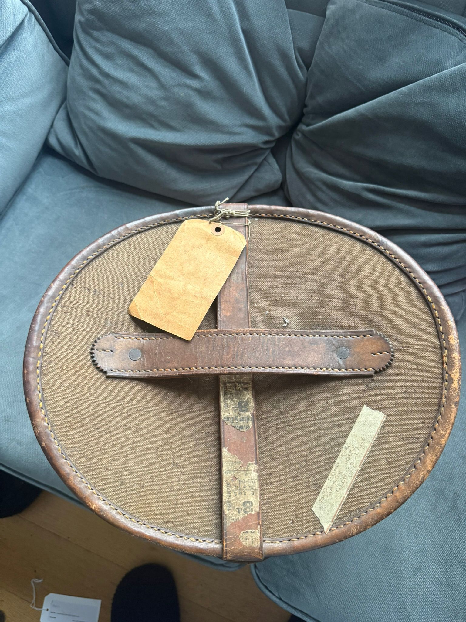 Antique Scott & Co Silk Top Hat with Original Box (57cm)