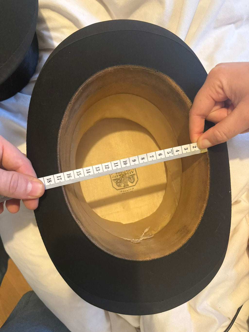 Antique Scott & Co Silk Top Hat with Original Box (57cm)