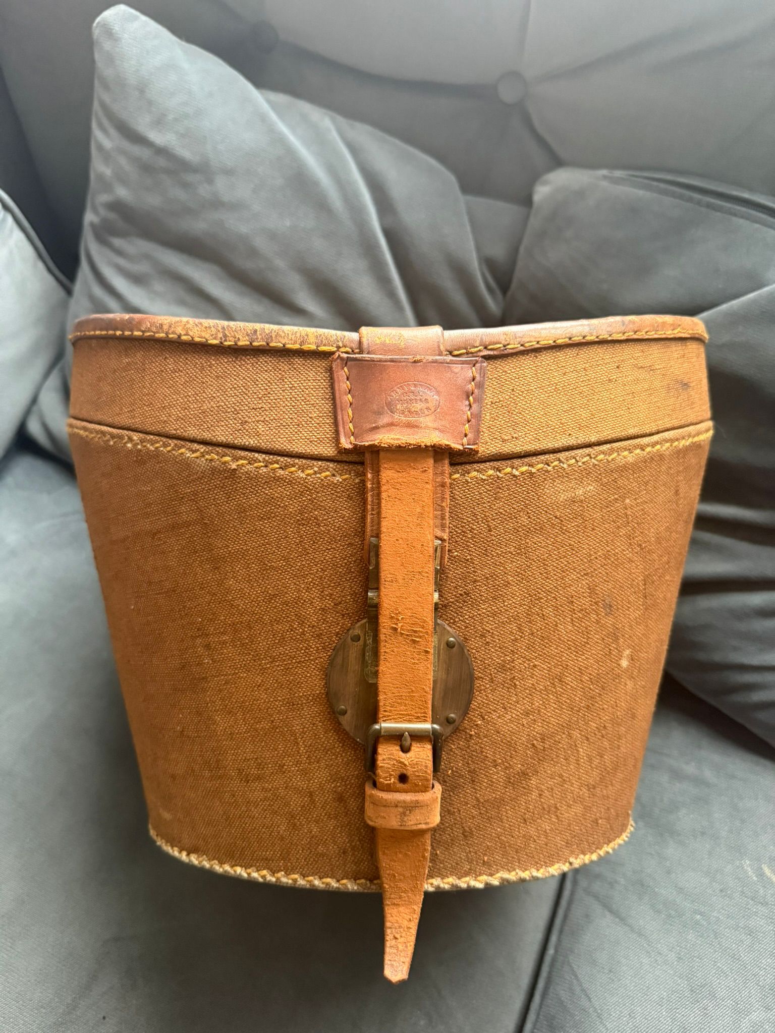 Antique Scott & Co Silk Top Hat with Original Box (57cm)