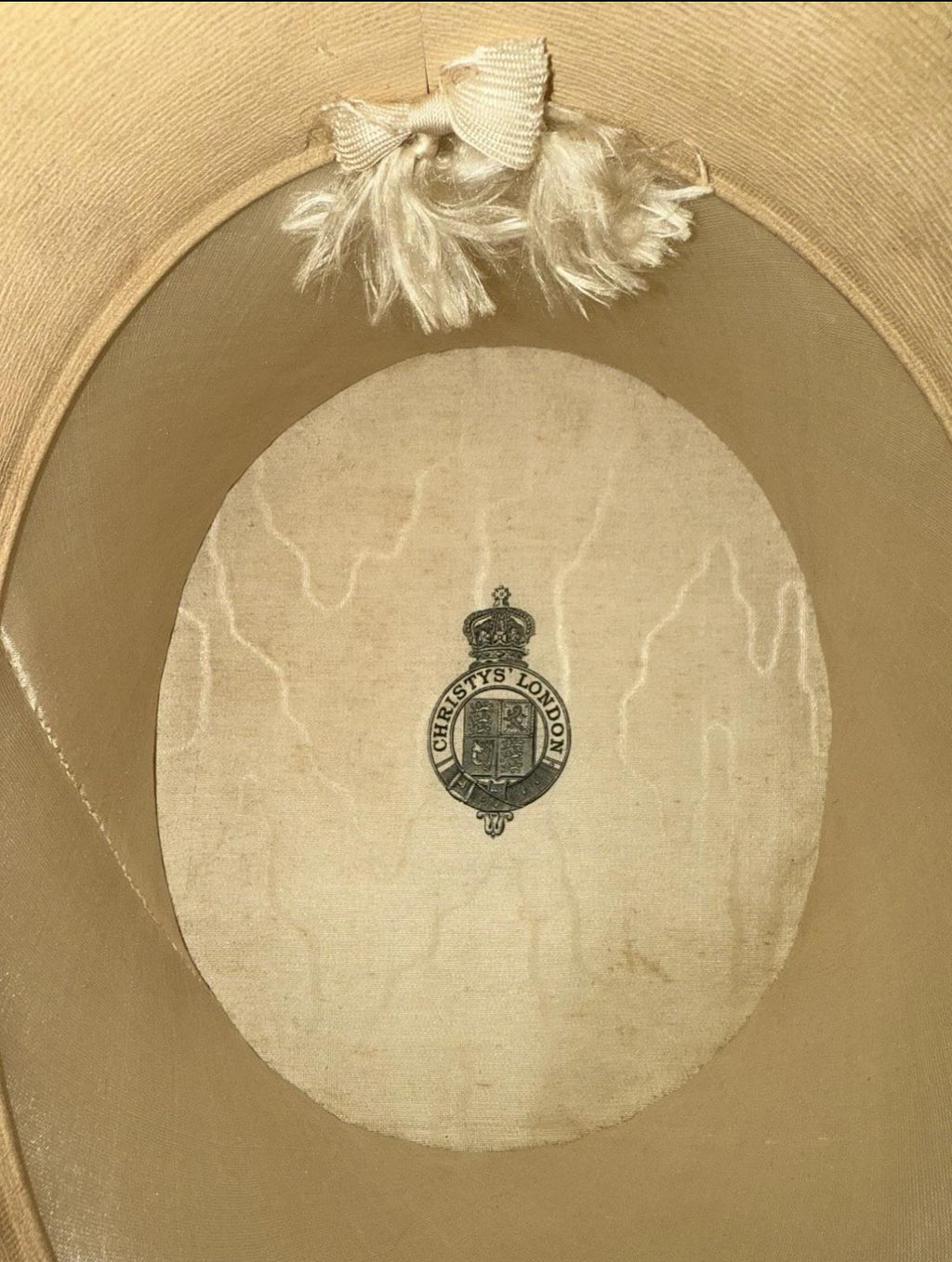 Antique Christy's Silk Top Hat - Size 56.5cm